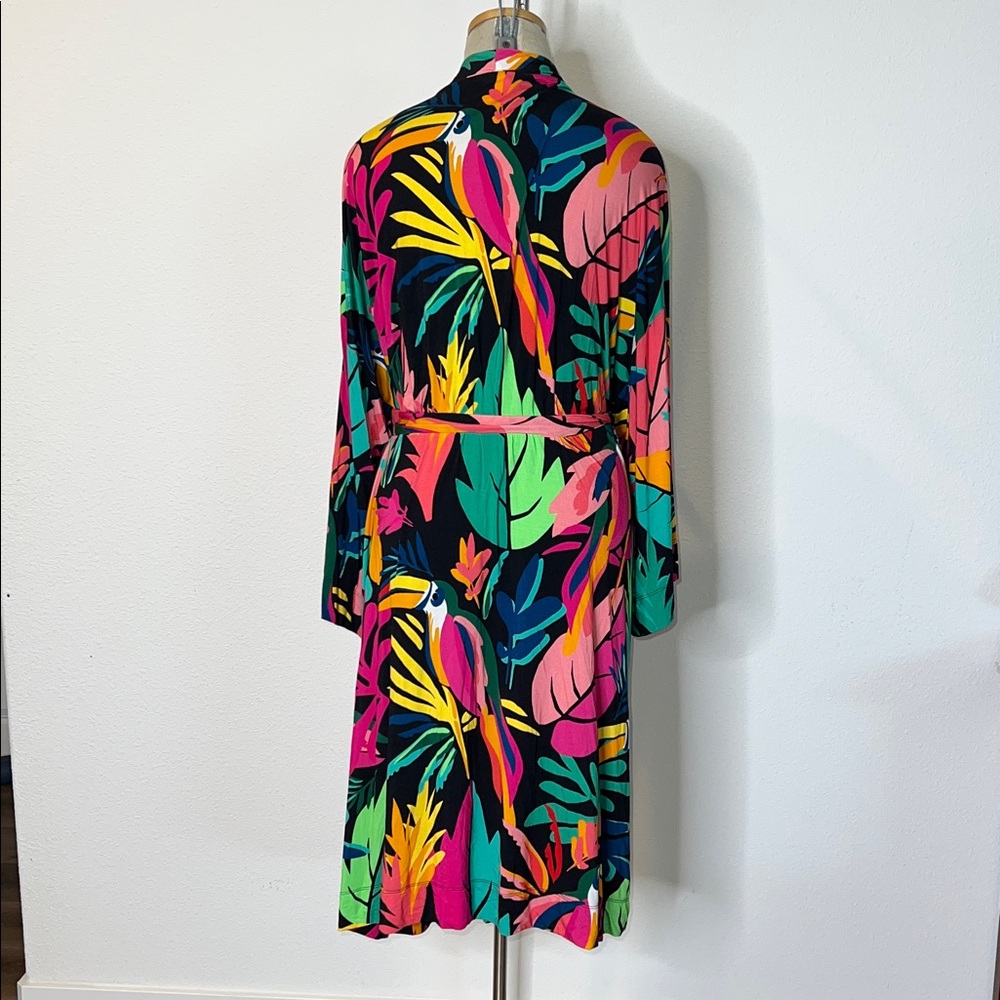 Soma Tropical Print Belted Robe - Picture 2 of 4